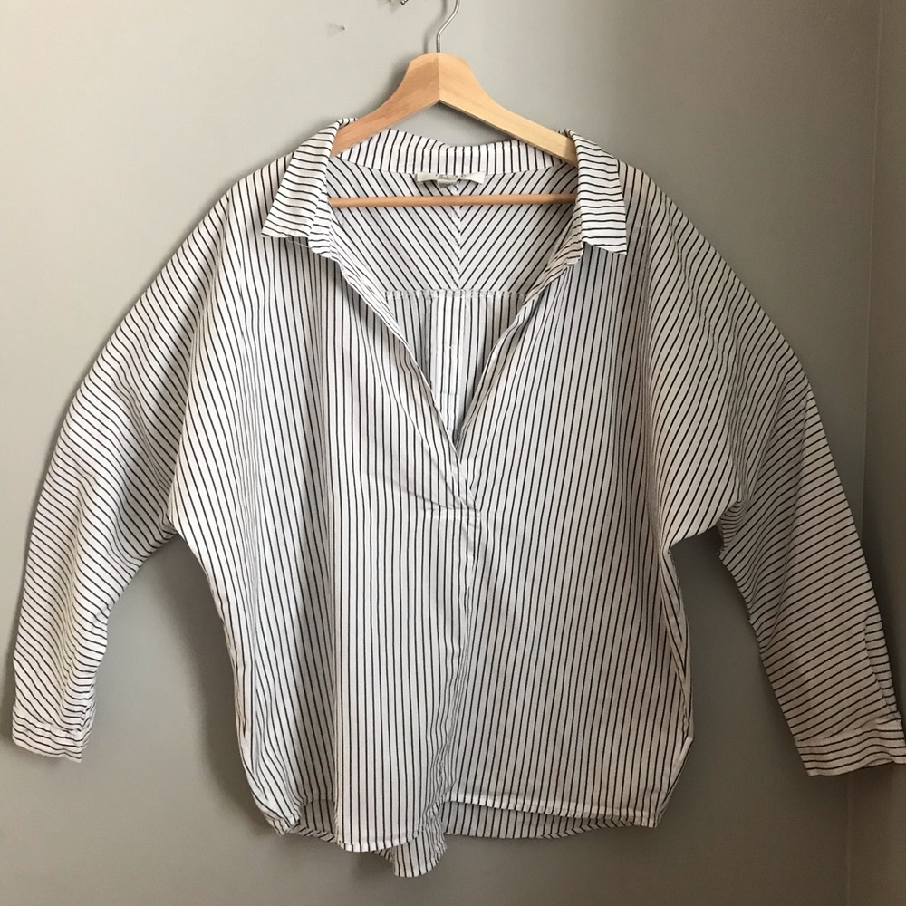 Oversized Reversed Oxford